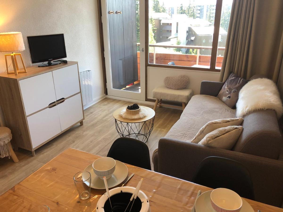 Charmant Studio Cabine Cosy A 100 M Des Pistes 尚鲁斯 外观 照片