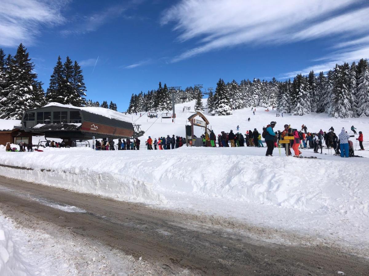 Charmant Studio Cabine Cosy A 100 M Des Pistes 尚鲁斯 外观 照片