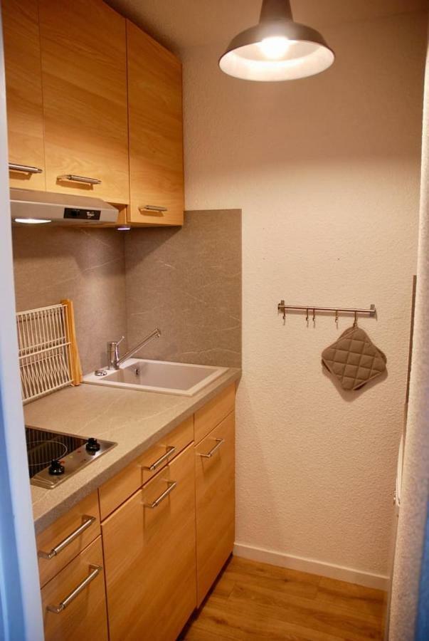 Charmant Studio Cabine Cosy A 100 M Des Pistes 尚鲁斯 外观 照片